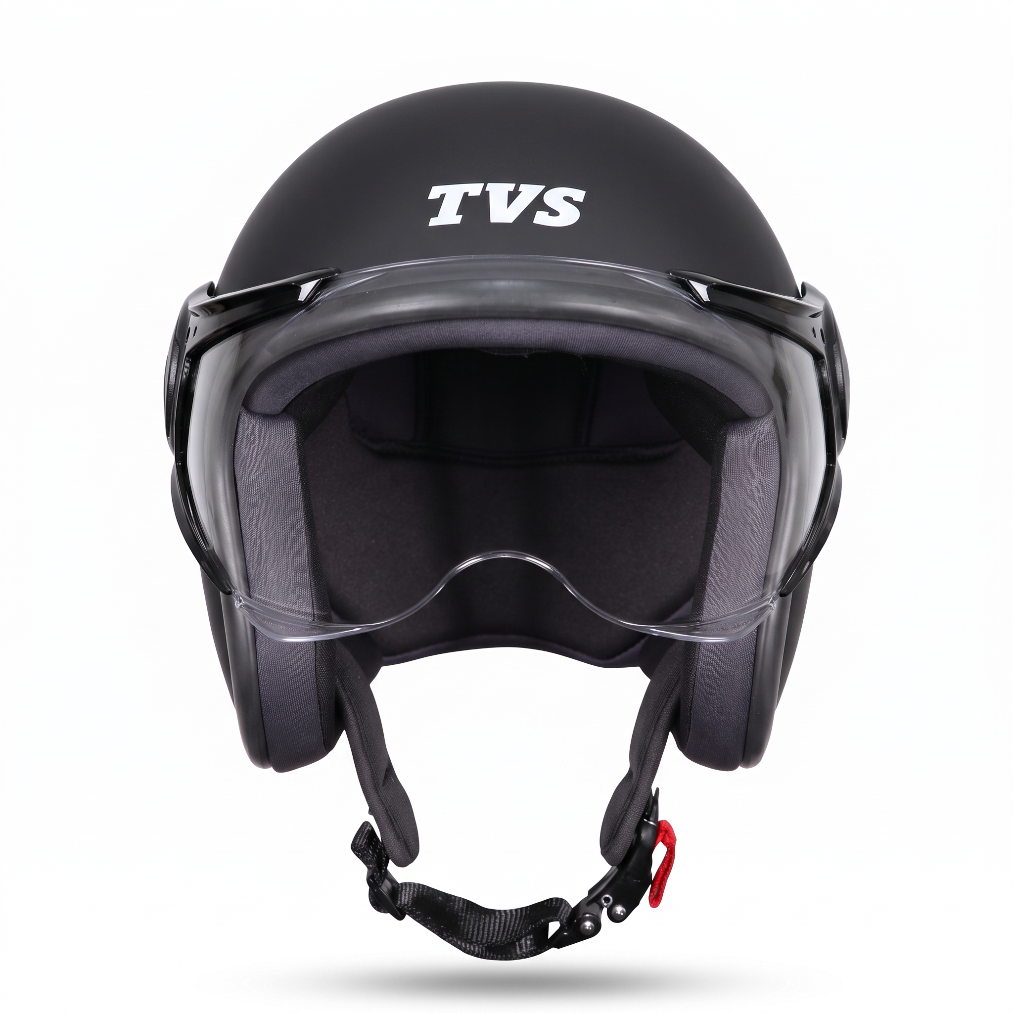 TVS Orbiter Open Face ISI Certified Helmet | Comfortable Inner Padding & Secure Fit for Everyday Riding